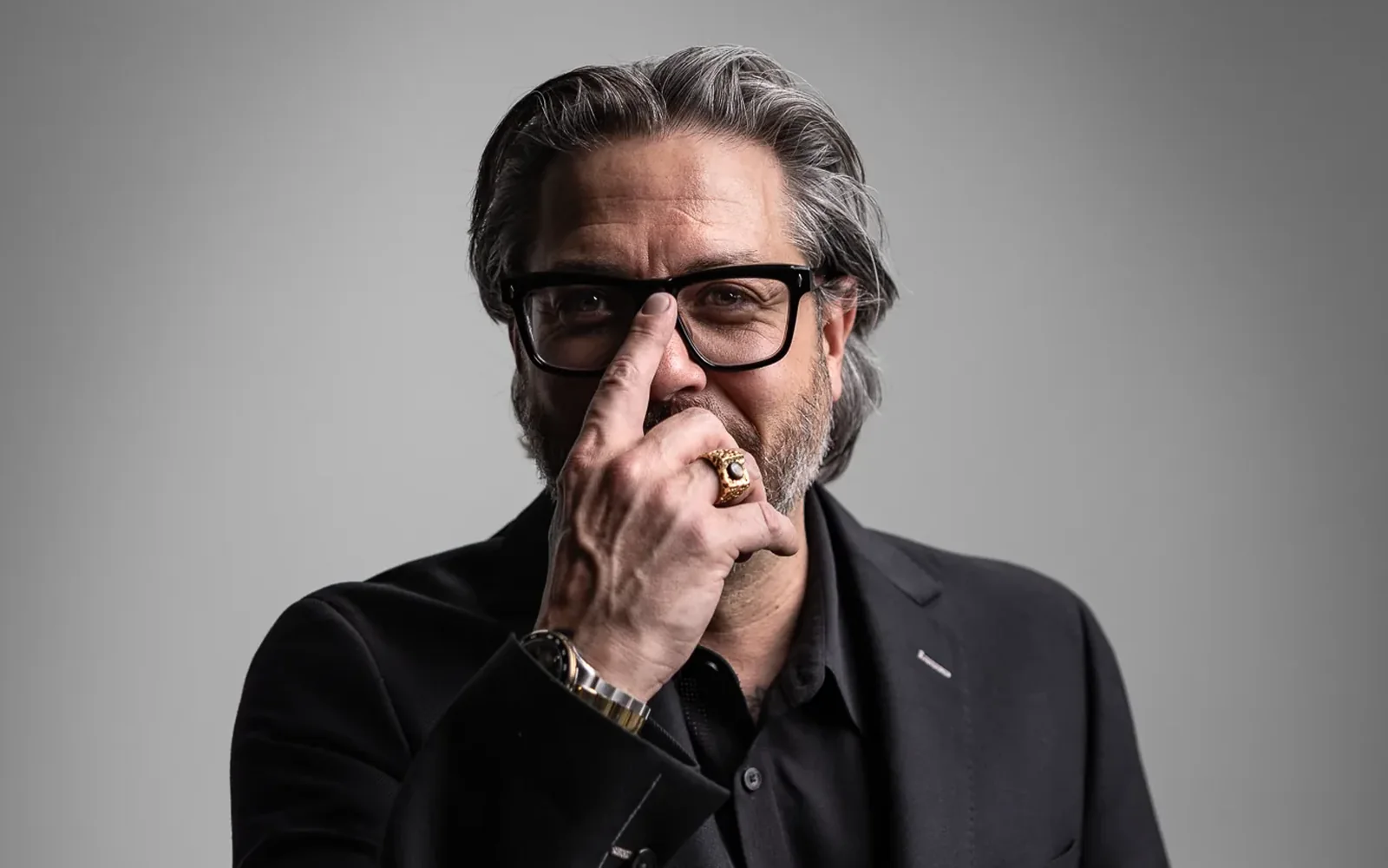 Jay Sabatini of Sabatini Solutions, dramatic studio portrait